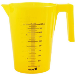 Mérőedény műanyag mércés 500 ml skálázott sárga Egyéb termékek Egyéb