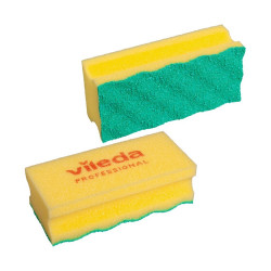 Mosogatószivacs 10 db/csomag Vileda Pur Active sárga_123113 Iroda üzemeltetés, munkavédelem Vileda Professional