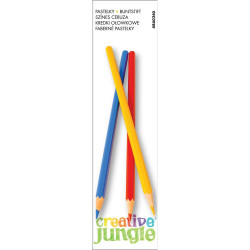Színes ceruza készlet, hatszögletű CREATIVE JUNGLE 6 klf. szín Író- irodaszer, papíráru JUNGLE