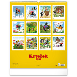 Falinaptár képes  480×560mm The Little Mole  Realsystem 2026.