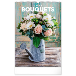 Falinaptár képes  330×460mm Bouquets  Realsystem 2026.