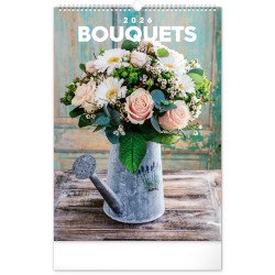 Falinaptár képes  330×460mm Bouquets  Realsystem 2027.