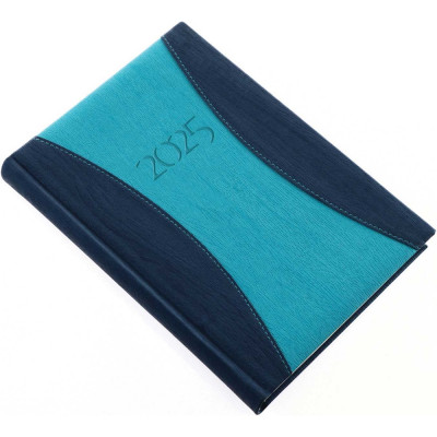 Határidőnapló Prémium A A/5, napi krémszínű lapokkal kék Realsystem 2026. Határidőnapló Prémium A A/5, napi krémszínű lapokkal kék Realsystem 2026.