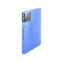 Gyűrűskönyv A4, 2 gyűrűs 2cm gerinc PP, Karton P+P Opaline kék Gyűrűskönyv Karton