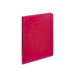 Gyűrűskönyv A4, 2 gyűrűs 2cm gerinc PP, Karton P+P Opaline piros Gyűrűskönyv Karton