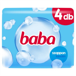 Szappan lanolinos 4 x 90 g Baba Iroda üzemeltetés, munkavédelem Baba