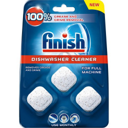Mosogatógép tisztító tabletta 3 db/csomag Finish Gépi mosogatás Finish