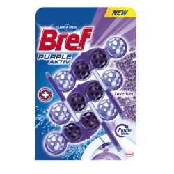 WC illatosító golyós 3 x 50 g Color Aktiv Bref Lavender Iroda üzemeltetés, munkavédelem Bref