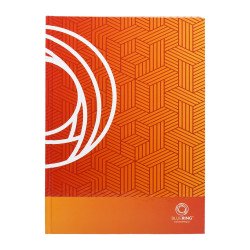 Beírókönyv A4, 192lap, keményfedeles, egyszínű, Bluering kockás Író- irodaszer, papíráru Bluering