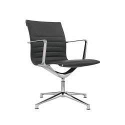 Forgószék 9045 SOPHIA bőr valódi fekete Forgószék Antares