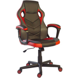 Forgószék , gamer BLINKER fekete/piros