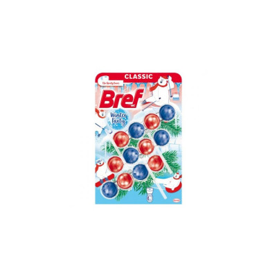WC illatosító golyós 3 x 50 g Bref Power Aktiv Sporty Bears