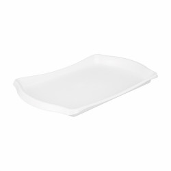 Műanyag tálca nagy 34,5 x 52,5 cm fehér Háztartási eszközök Egyéb