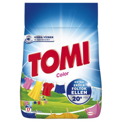 Mosópor 1,02 kg (17 mosás) színes ruhákhoz Tomi Color Iroda üzemeltetés, munkavédelem Tomi