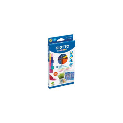 Marokkréta tégla formájú Giotto Decor wax 12 db/doboz, vegyes színek Író- irodaszer, papíráru Giotto