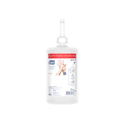 Folyékony szappan utántöltő 1 liter fertőtlenítő Premium S1 Tork_420710 fehér Fertőtlenítő folyékony szappanok Tork