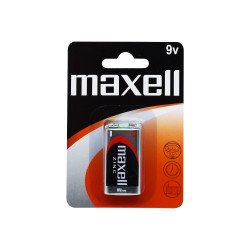 Elem 9V-os 6LR61 féltartós 1 db/csomag, Maxell Elem, akkumulátor, töltő Maxell