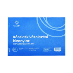 Készletkivételezési bizonylat anyag kivét A5 25x4lapos fekvő 12-114/V. 8 tételes Bluering® Író- irodaszer, papíráru Bluering