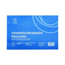 Készletkivételezési bizonylat anyag kivét A5 25x4lapos fekvő 12-114/V. 8 tételes Bluering® Író- irodaszer, papíráru Bluering