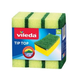 Mosogatószivacs 3 db/csomag TipTop Vileda_F25301 Iroda üzemeltetés, munkavédelem Vileda háztartási