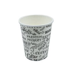 Pohár 2 dl papír 50 db/csomag nyomott mintás Asztali kiegészítők, kellékek Egyéb
