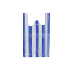 Ingvállas táska 280 x 500 mm 500 db/csomag kék-fehér csíkos Iroda üzemeltetés, munkavédelem Egyéb