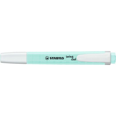 Szövegkiemelő 1-4mm, vágott hegy Stabilo Swing cool pastel 275/113 türkiz