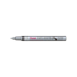 Lakkmarker 1,5mm, kerek Pentel ezüst Író- irodaszer, papíráru Pentel