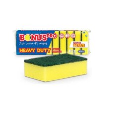 Mosogatószivacs 10 db/csomag BonusPRO Heavy Duty B520 Iroda üzemeltetés, munkavédelem Bonus