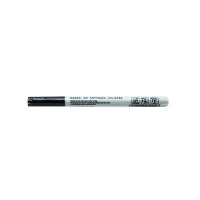 Lakkmarker 0,8mm, kerek fekete