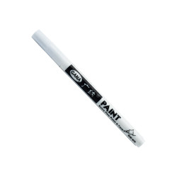 Lakkmarker 0,8mm, kerek fehér