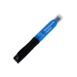 Táblamarker 3mm, kerek, cserélhető betétes, Bluering fekete
