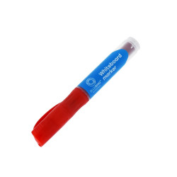 Táblamarker 3mm, kerek, cserélhető betétes, Bluering piros