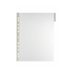 Bemutatótábla A4, 5 db/csomag, Durable Function Panel víztiszta Bemutatótábla, mágneses info keret Durable