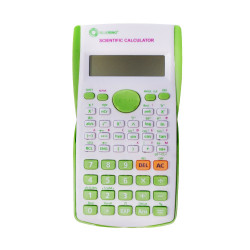 Számológép tudományos 240 funkciós, Bluering® zöld Irodatechnika, kellékei Bluering