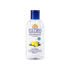 Kéz- és bőrfertőtlenítő gél 100 ml Glory citrom Iroda üzemeltetés, munkavédelem Glory