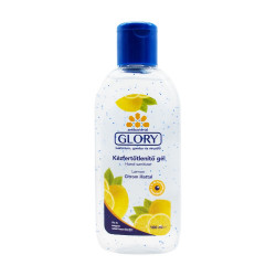 Kéz- és bőrfertőtlenítő gél 100 ml Glory citrom
