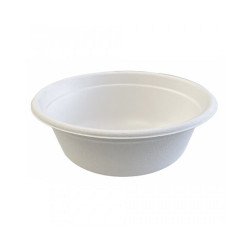 Tányér leveses 750 ml komposztálható cukornád 50 db/csomag natúr Asztali kiegészítők, kellékek Egyéb