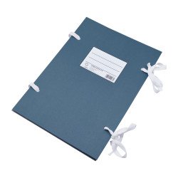 Szalagos irományfedél A4, 1m-es szalaggal Bluering® kék Író- irodaszer, papíráru Bluering