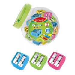 Hegyező 2 lyukú Keyroad Easy-sharp vegyes színek Hegyező Keyroad