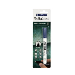 Lakkmarker 0,7mm, vékony metál hegy Centropen 9211 kék Író- irodaszer, papíráru Centropen