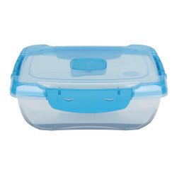 Ételtároló doboz 1 literes csatos és szelepes mikrós-fagyasztós_fiús színek