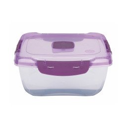 Ételtároló doboz 1,4 literes csatos és szelepes mikrós-fagyasztós_lányos színek