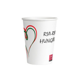 Pohár 320 ml papír 6 db/csomag mintás Ria-ria Hungária design, szurkolói Magyarország Asztali kiegészítők, kellékek Egyéb