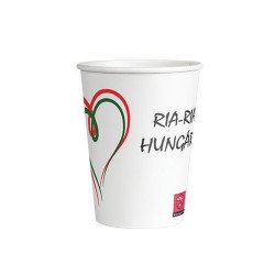Pohár 320 ml papír 6 db/csomag mintás Ria-ria Hungária design, szurkolói Magyarország Asztali kiegészítők, kellékek Egyéb
