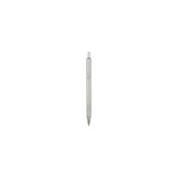 Golyóstoll 0,7mm, fém test, Zebra F-xMD, írásszín kék Golyóstoll Zebra