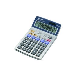 Számológép asztali 12 számjegyes Sharp EL337C Irodatechnika, kellékei Sharp