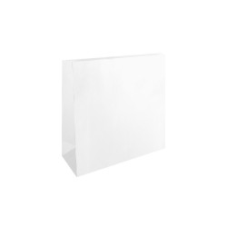 Tasak redős-talpas tasak 8x10x5cm, kraft fehér Író- irodaszer, papíráru Egyéb