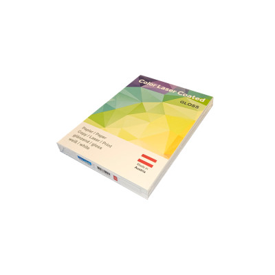 Másolópapír, digitális A4, 200g, mázolt, fényes Color Laser Coated glossy 250ív/csomag,