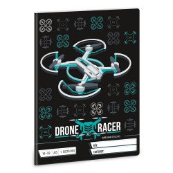 Füzet iskolai A5, 32lap, vonalas 14-32 1.osztályos Ars Una DRONE RACER (5131) 22 10db/csomag Író- irodaszer, papíráru Ars Una